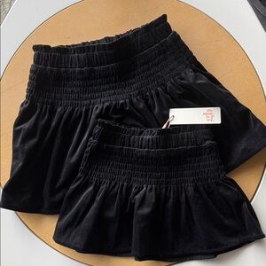 Ganni Black Kids Skirt Set